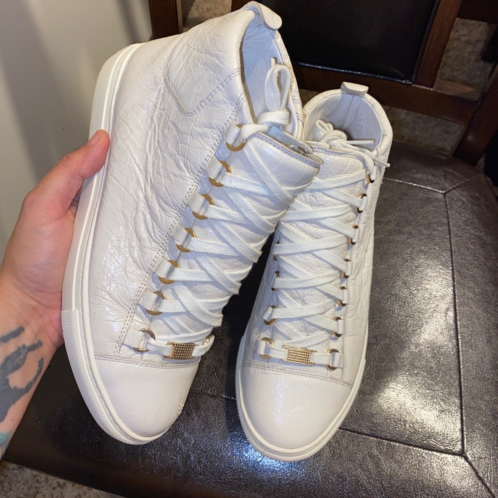 Balenciaga High Leather Sneaker